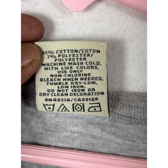 Yankees Gray Graphic Tee Soft Cotton Blend Casual Shirt M - Picture 3 of 11